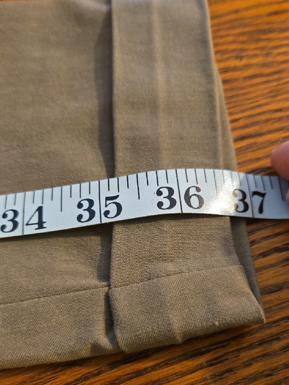 Soho Olive Cropped Pull-On Pants - Picture 6 of 6